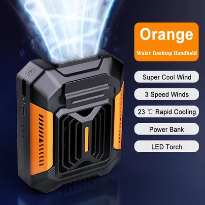 Coolio GO Wearable Fan & Power Bank
