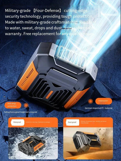 Coolio GO Wearable Fan & Power Bank