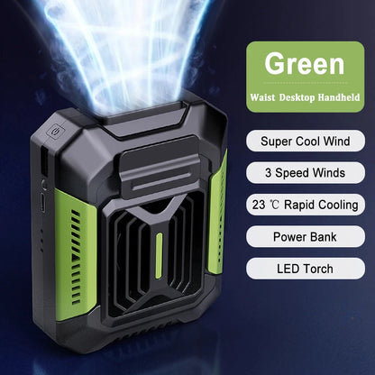 Coolio GO Wearable Fan & Power Bank